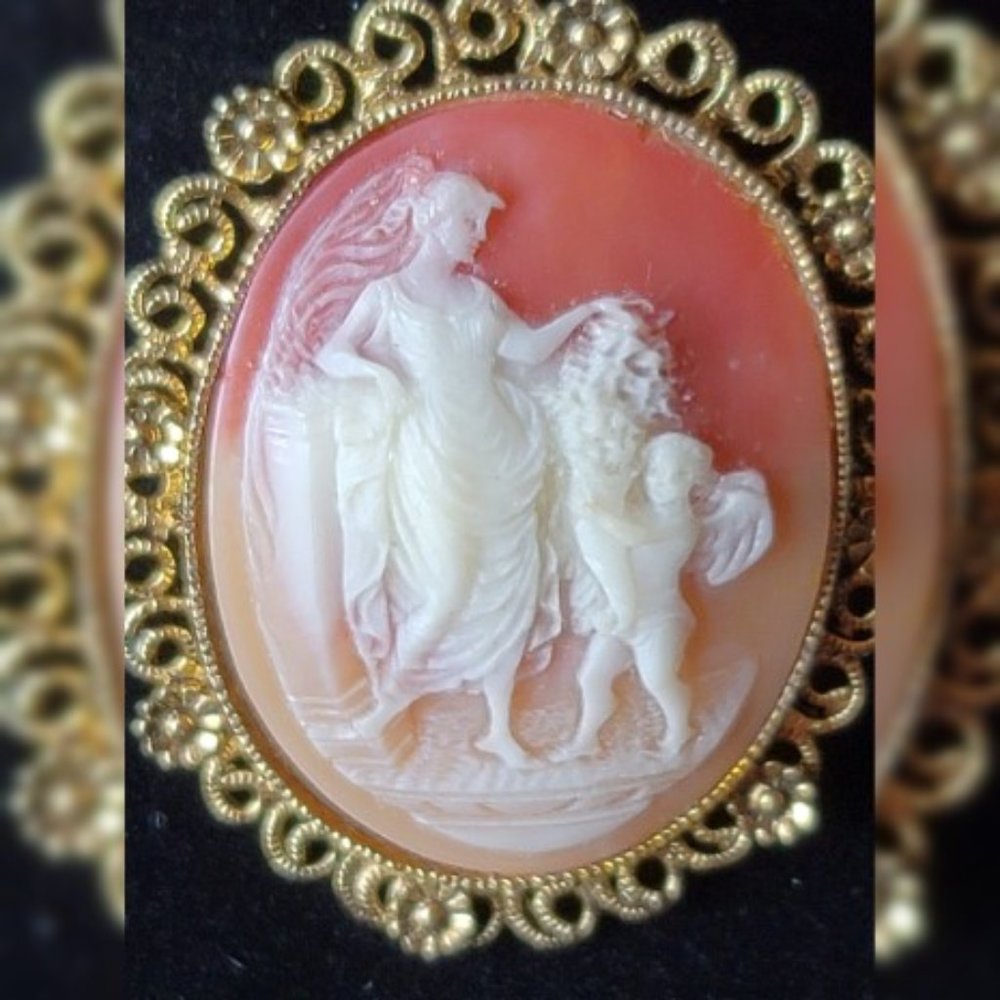 B2G1!  Faux Cameo Set circa 1970